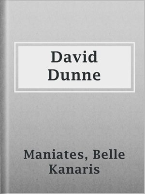 cover image of David Dunne